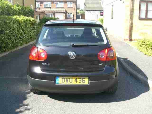 VOLKSWAGEN GOLF 2.0GT TDi 3 DOOR 2007 PRIVATE PLATE 2 OWNERS F/S/H MINT