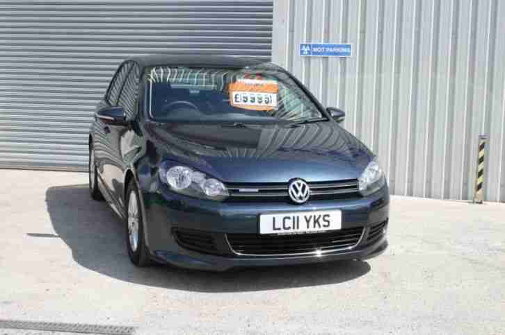 VOLKSWAGEN GOLF S TDI BLUEMOTION 2011 Diesel Manual in Blue