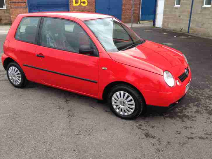VOLKSWAGEN LUPO E RED 1.0, LOW MILES, FSH, CHEAP TAX & INSURANCE, IMMAC COND
