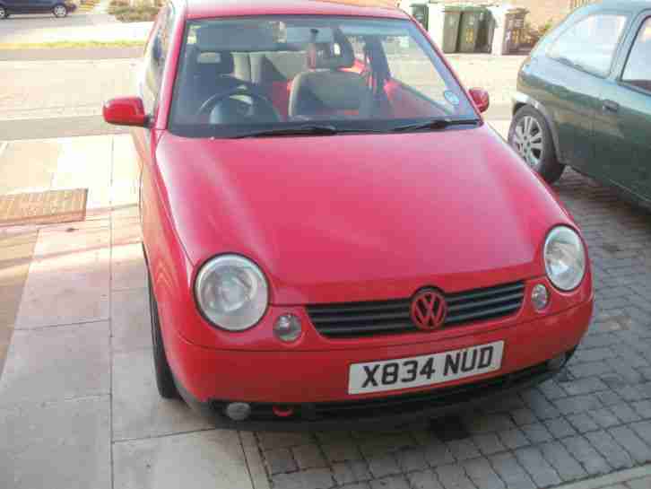 VOLKSWAGEN LUPO SPORT RED 2000