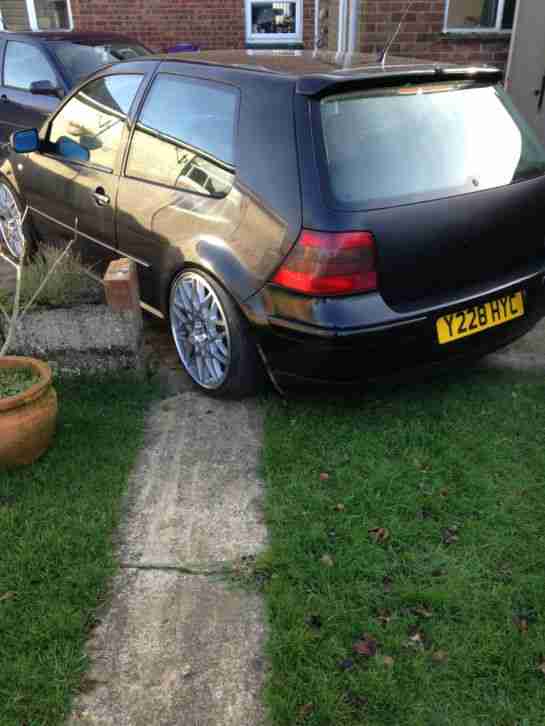 VOLKSWAGEN MK4 GOLF 1.8 GTI TURBO BLACK