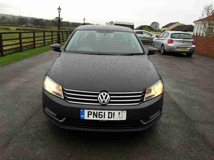 VOLKSWAGEN PASSAT S BLUEMOTION TECH TDI, 2011(61)REG, 1 FORMER KEEPER,SH,IN GREY