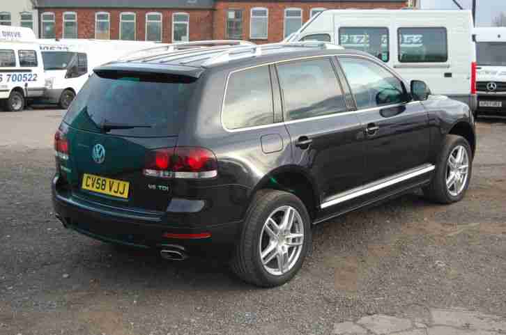VOLKSWAGEN TOUAREG ALTITUDE V6 TDI A BLACK 2008