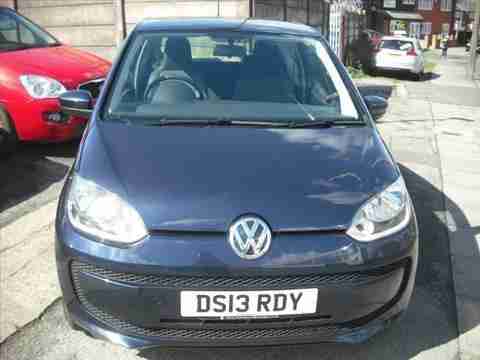 VOLKSWAGEN UP MOVE UP BLUE 2013 13 REG 3 DOOR HATCHBACK