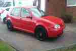 VW GOLF GT TDI RED 130 MK4 LOW