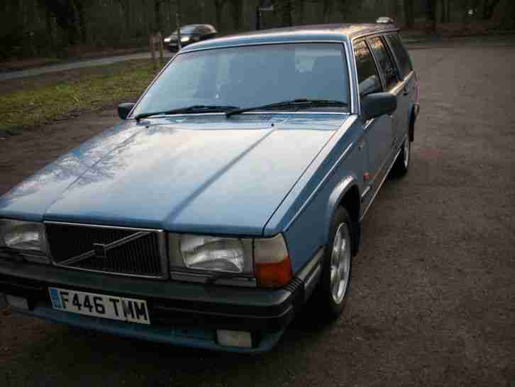 VOLVO 740 GL Estate 2.0i Blue AUTO,FSHis Original Condition,New Mot 153800 miles