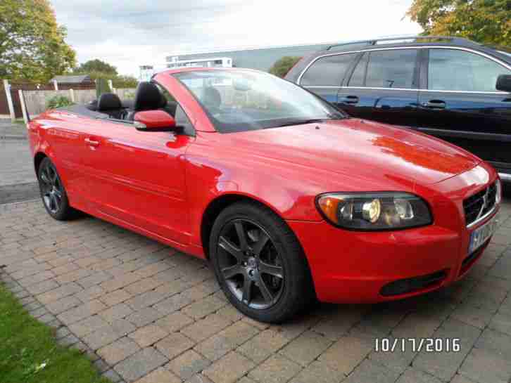 VOLVO C70 2006 HARDTOP CONVERTIBLE RED