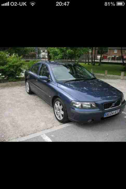 VOLVO S60 D5 SE AUTO 2004 4 plate mot late june 2016 17 service stamps