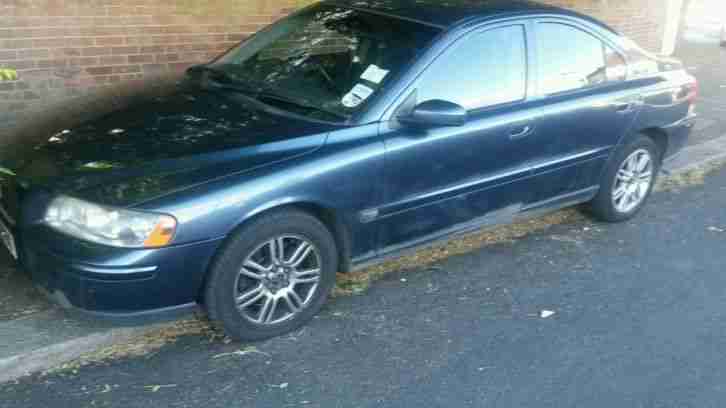 VOLVO S60 S 2.0 T AUTO BLUE2005 05 150k spares or repair short mot hence price