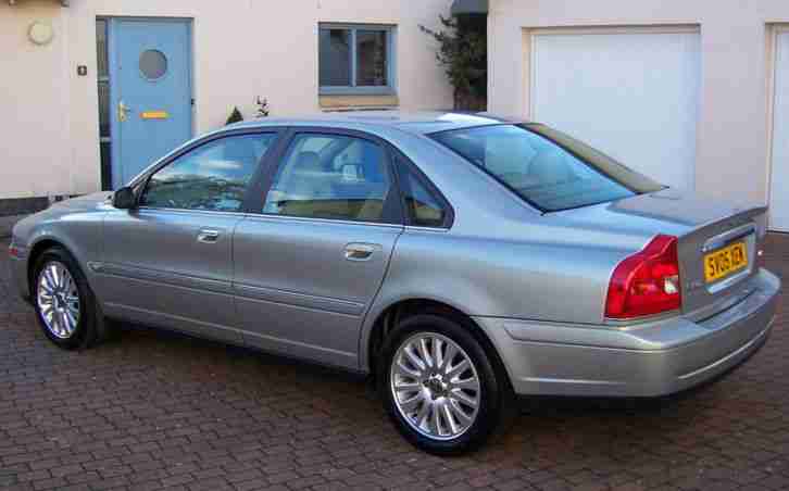 VOLVO S80 SE D5 DIESEL AUTO, CRYSTAL PEARL EXTERIOR, LEATHER INTERIOR...