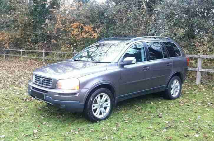 VOLVO XC90 D5 SE E4 AWD SUPER CONDITION FSH LONG MOT NO AV'S RARE MANUAL 7 SEATS