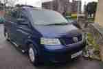 VW Caravelle, Blue,