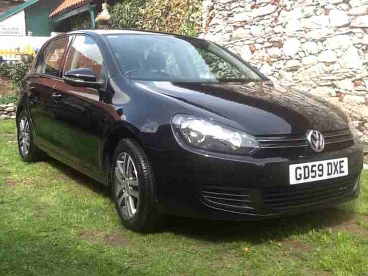 VW GOLF 2010 SE BLUEMOTION TECH JET BLACK 75+