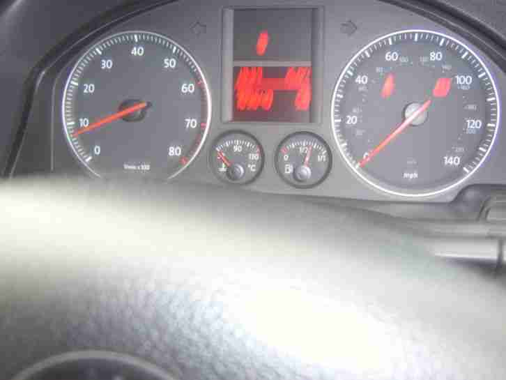 VW Golf 1.4 petrol 2005 black 5 doors