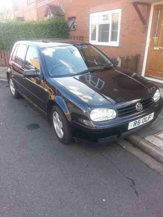 VW Golf GTI. Volkswagen car from United Kingdom