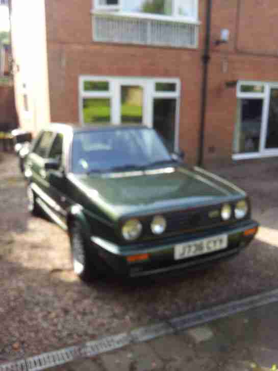 VW Golf Mark 2 GTI Oak Green