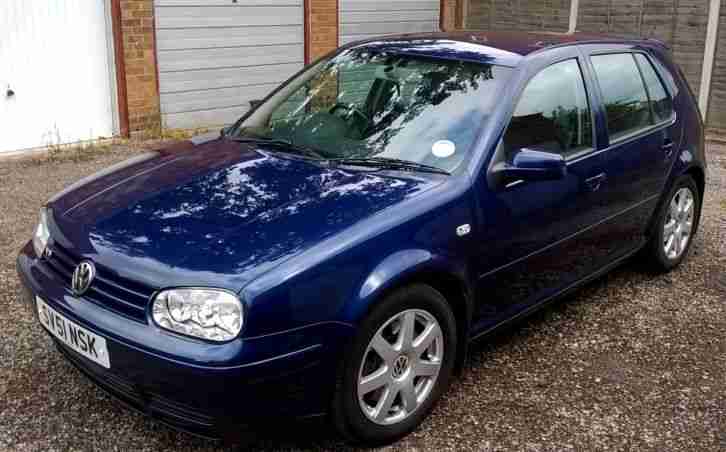 VW Golf V6. Volkswagen car from United Kingdom
