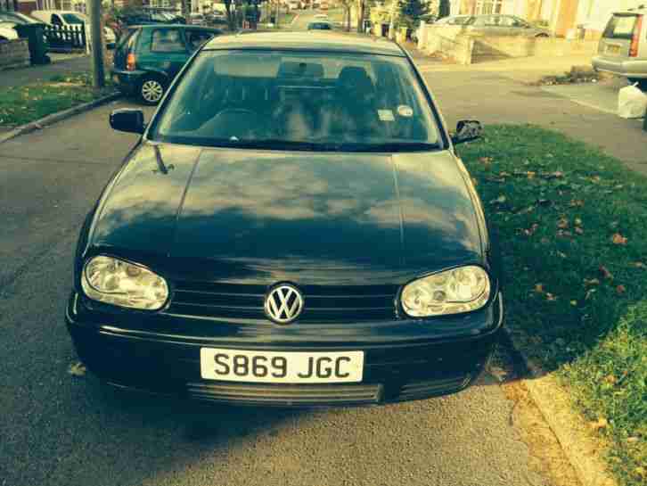 VW Golf mk4 1999 GTI spares or repair Black