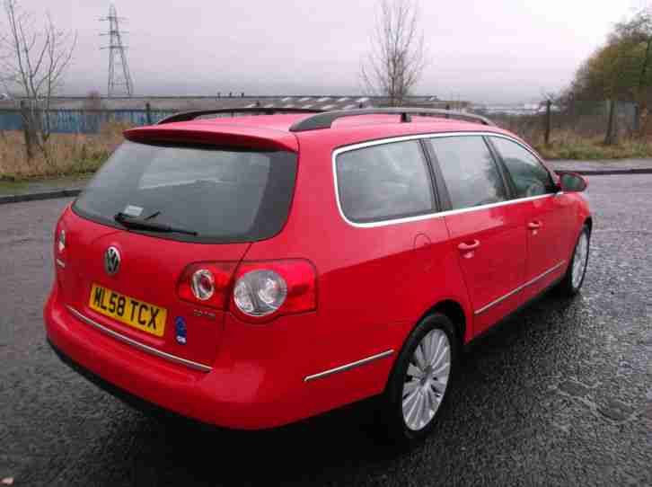 VW PASSAT HIGHLINE ESTATE 58/2008 2.0TDI 1OWNER ALL HPI CLEAR..