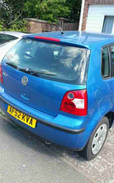 VW POLO 1.2E 3 DOOR 2003 MODEL E
