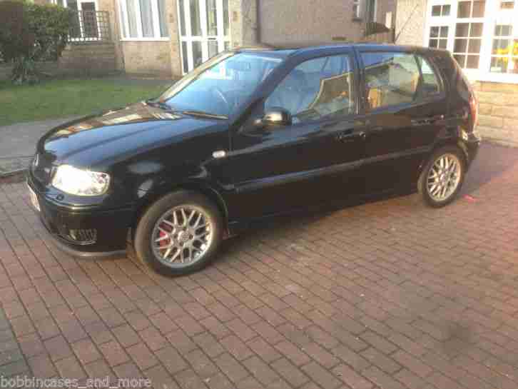 VW POLO GTi 1.6 16v Black 4 door look to see