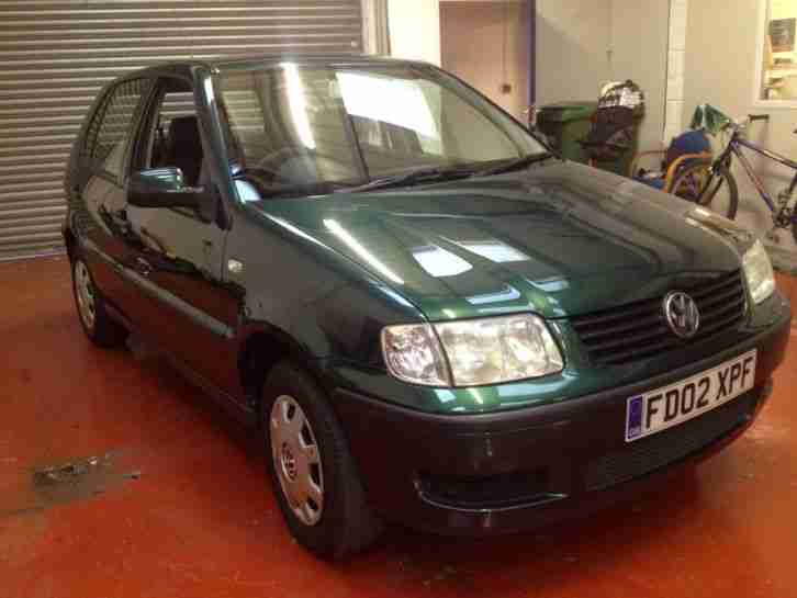 VW Polo 6N2 2002 1.0 MPI 5dr Green 136k