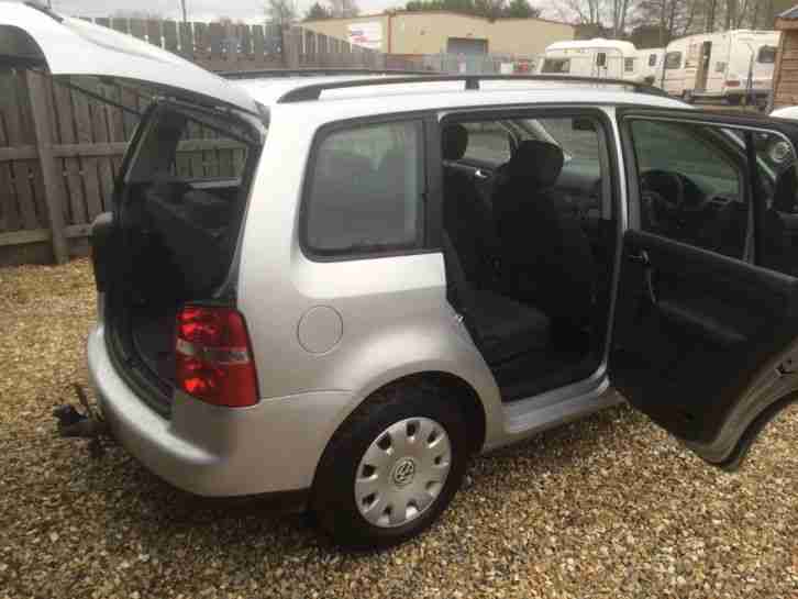 VW Touran 1.9 TDi 6 speed 7 seats