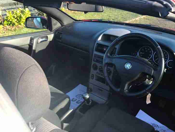 Vauxhall Astra 1.8i 16v 2003 Convertible