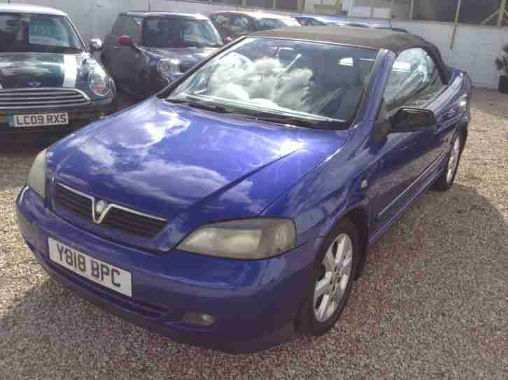 Vauxhall Astra Convertible 1.8 16V 2dr 2001