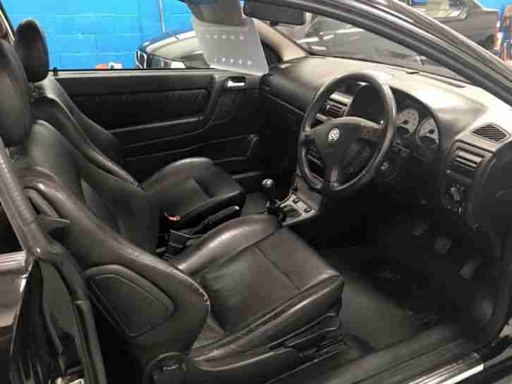 Vauxhall Astra coupe black with black leather