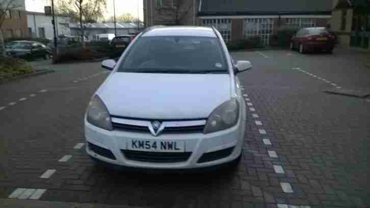 Vauxhall Astra for Sale White, Registration No: KM54 NWL