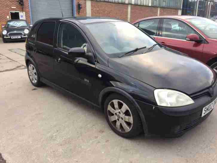 Vauxhall Corsa 1.2i 16v SXi 5 door 2002 02 REG SHORT MOT