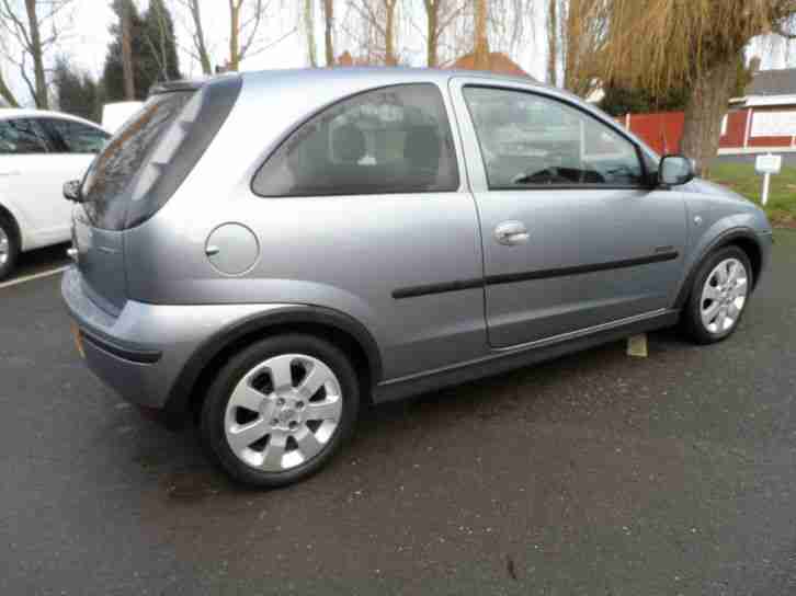 Vauxhall Corsa 1.2i SXi+ 56 PLATE PLUS MODEL AIR CON 1/2 LEATHER ALLOYS