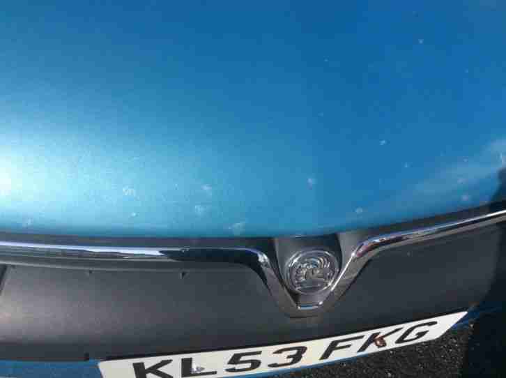 Vauxhall Corsa 2003 blue FSH owned from new MOT Oct 2015