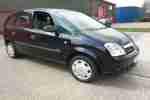 Vauxhall Meriva 1.4 2007 5dr black 12 months