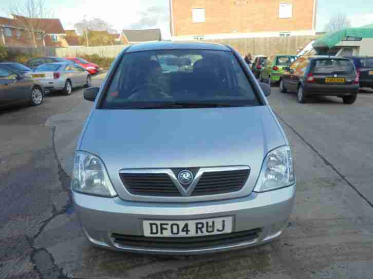 Vauxhall Meriva 1.6i Life 5 DOOR 2004 04 REG 11 MONTHS MOT