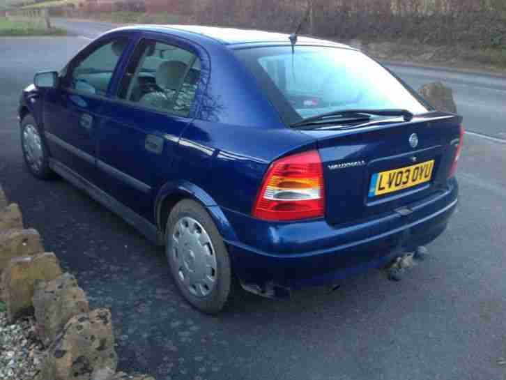 Vauxhall/Opel Astra 1.6i 2003MY Club