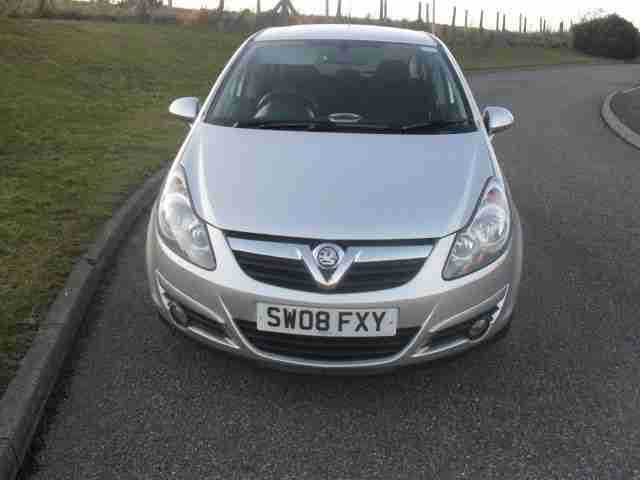 Vauxhall/Opel Corsa 1.2i 16v 2008.5MY SXi ONLY 46250 Mls MOT 19/2/16 FSH 2 Keys