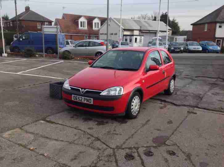 Vauxhall/Opel Corsa red Manuel petrol