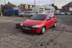 Vauxhall Corsa red Manuel petrol