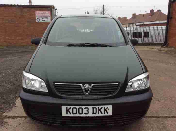 Vauxhall Zafira 1.6i 16v 2003MY Club