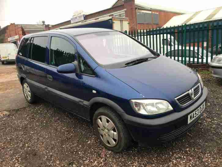 Vauxhall Opel Zafira 1.6i 16v 2003MY Club