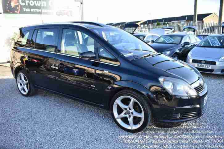 Vauxhall/Opel Zafira 1.8i 16v 2006.5MY SRi 7 SEATER+BLACK+LOW MILEAGE