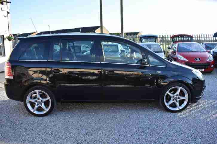 Vauxhall/Opel Zafira 1.8i 16v 2006.5MY SRi 7 SEATER+BLACK+LOW MILEAGE