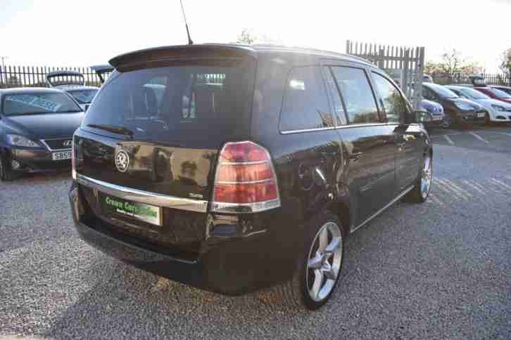 Vauxhall/Opel Zafira 1.8i 16v 2006.5MY SRi 7 SEATER+BLACK+LOW MILEAGE