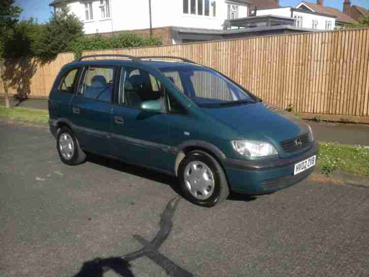 Vauxhall/Opel Zafira 2.0 DTi 2002 Club. 7 SEATS.