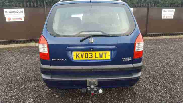 Vauxhall/Opel Zafira 2.0DTi 16vDesign 2003