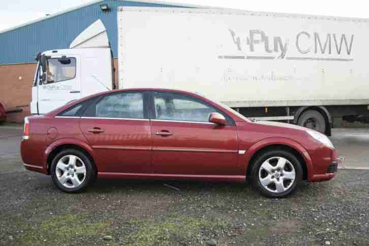 Vauxhall Vectra Exclusiv 1.9 CDTI Diesel 2007 Red