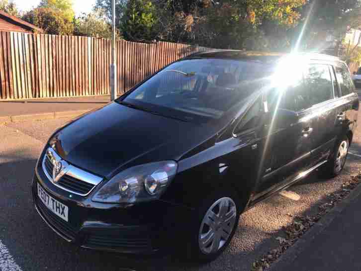 Vauxhall Zafira 1.6i 2007 7 seater new shape