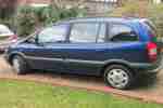 Vauxhall Zafira 2.0 DTi automatic 7 seater